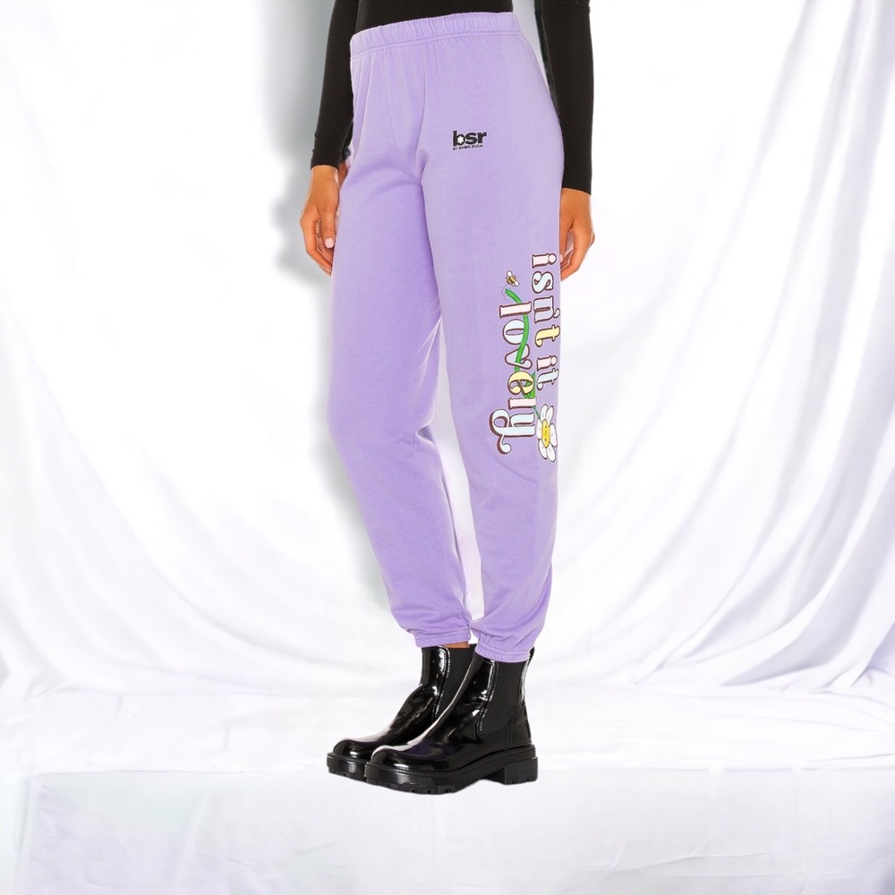Samii Ryan Lovely Sweatpants Violet Size(s) Medium & Large New
